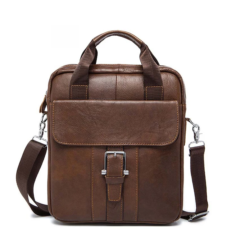 2021 мужские сумки Повседневная сумка Мужская Дизайнерская кожаная деловая из