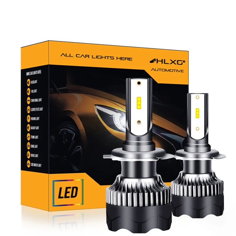 H1 светодиодный лампада лампы авто h7 головной светильник H8 H9 H11 9005 9006 H16JP h4 HB3 HB4 20000LM
