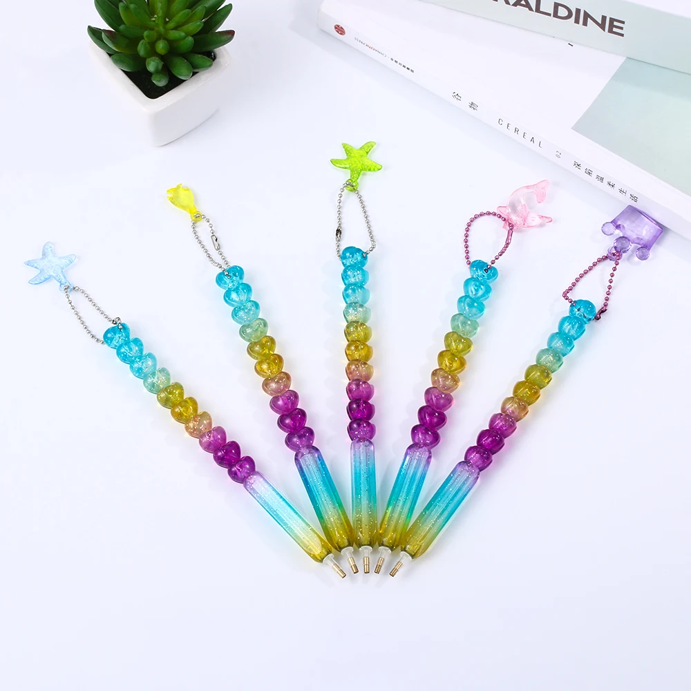 1 шт. новинка милая алмазная живопись в форме сердца ручка для вышивания