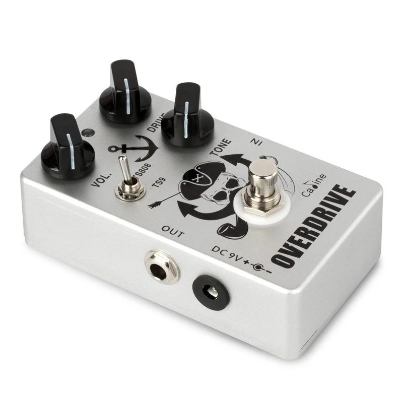 Caline CP-76 Captain Overdrive гитарный Педальный трубчатый экран 9 в педаль с эффектами TS808 или