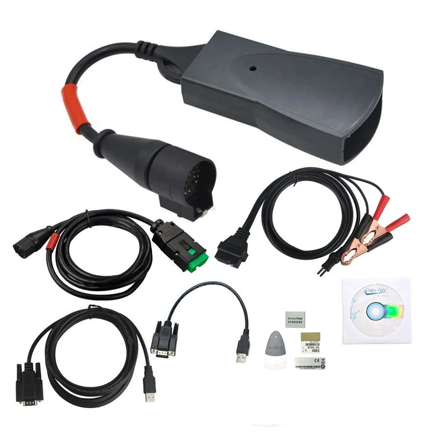 Сканер OBD2 PP2000 Lexia 3 Diagbox V9.91 считыватель кодов автомобиля полный чип FW 921815C для Citroen
