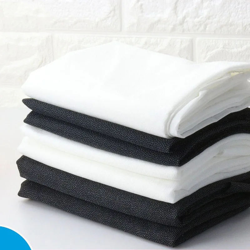 Плавкие ткани ШЬЮТ В один клей из эластичной с подкладкой мягкой прокладочный