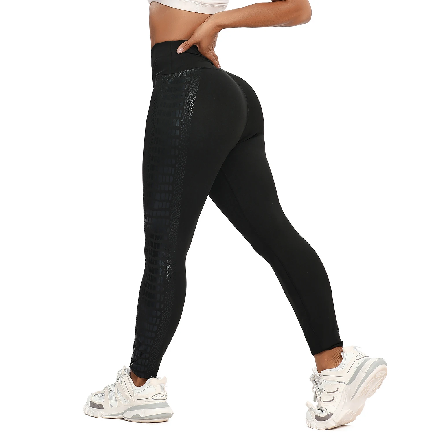 Yoga Pants Fitness Women Seamless Leggings Mujer High Exercise Waist Push Up Curvy Elastic Sports Trousers Gym Running Pants