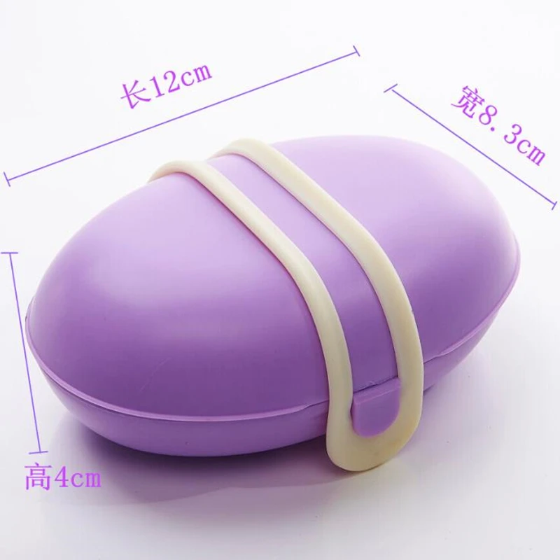 5 цветов для хранения мыла в ванной пластиковый держатель силиконовый замок