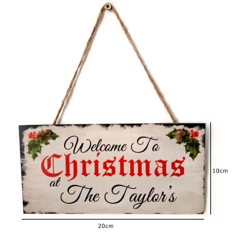 Деревянный настенный знак на дверь подвесная доска МДФ скандинавские Ретро лося