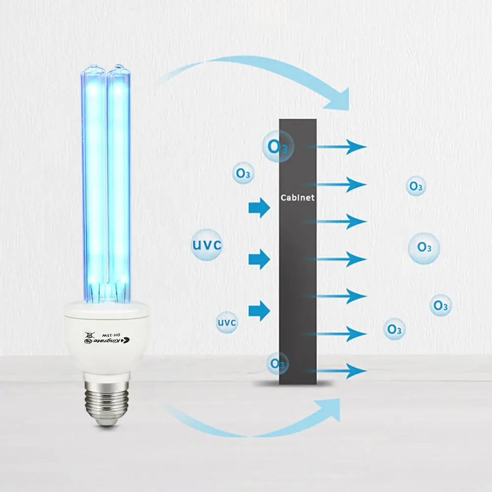 UVC бактерицисветильник с озоновой лампой дистанционным таймером основа лампы