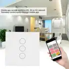 Умный переключатель Wi-Fi светильник голос Управление 3-сторонний настраиваемый Тип 86 EU Plug 100-240 В переменного тока для AndroidiOSGoogle Home