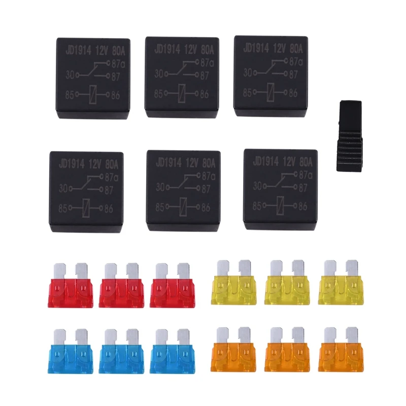 

New with Wiring Harness 11 Way Fusebox Holder Relay Box Relays Waterproof Connectors for Car Accessories