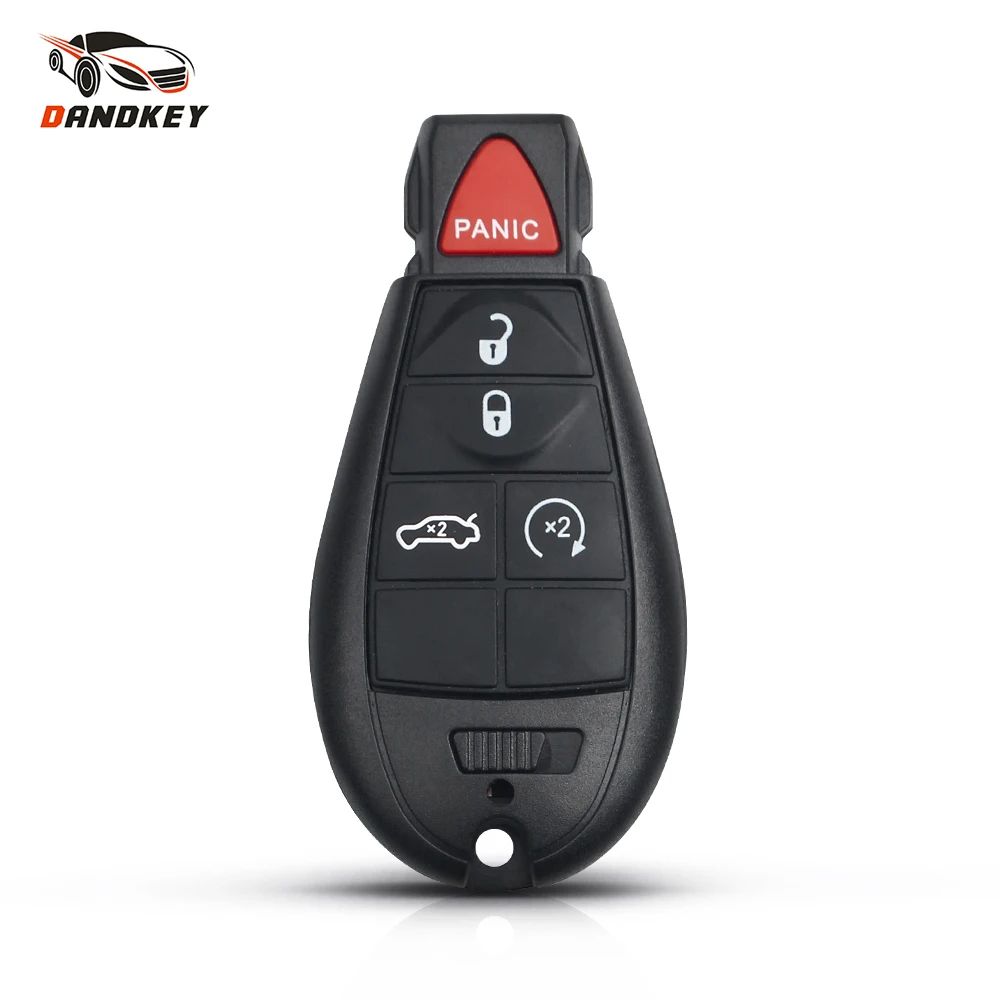 

Dandkey автомобильный телефон для Jeep Grand Cherokee для Dodge Magnum Durango 3/4/5/6/7 кнопки чехол с дистанционным управлением