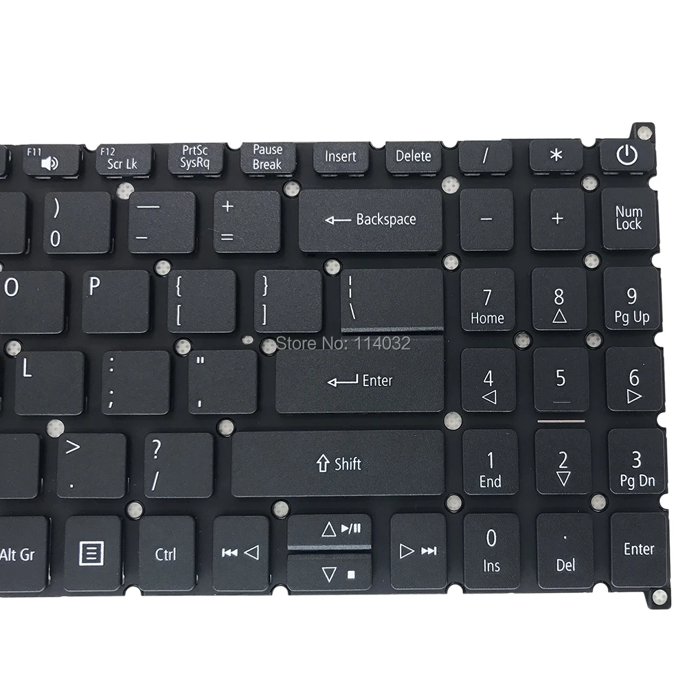 Spanish English Replacement keyboards for Acer Extensa 15 EX215 51 A515-53 A315-53 SP US qwerty notebook keyboard black original