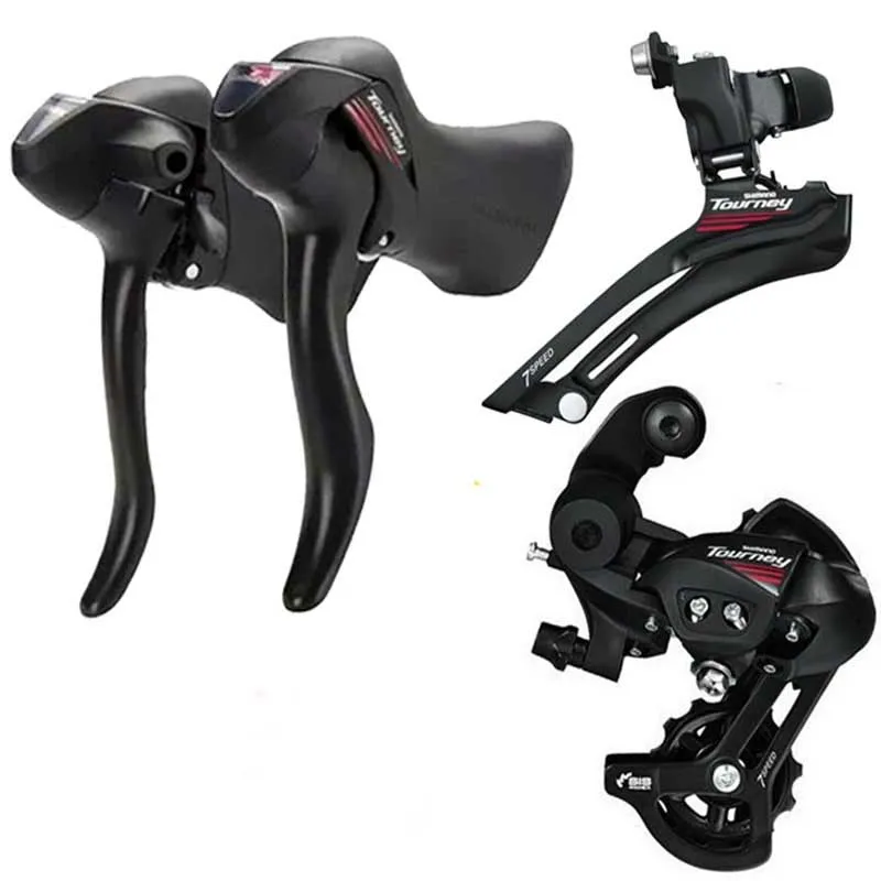 SHIMANO 2x7 скоростная дорожная велосипедная передача Переключатель скоростей переключения передач для велосипеда запчасти для велосипеда Аксессуары для велосипеда