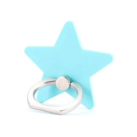 Stars Blue Finger Ring Mobile Socket Phone Stand Holder For Samsung Xiaomi For iPhone 8 7 6 6S Plus 5S Smart Phone IPAD MP3 Car Mount Stand - Цвет: Stars Blue