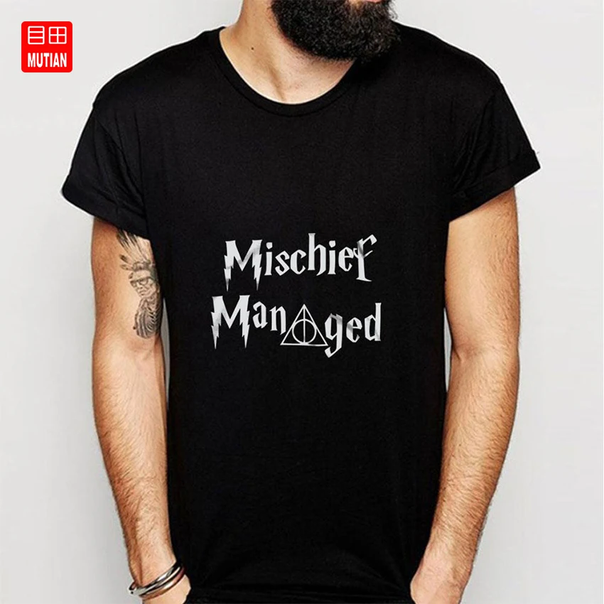 Футболка с изображением неправильного управляемого смерти|Мужские футболки| |