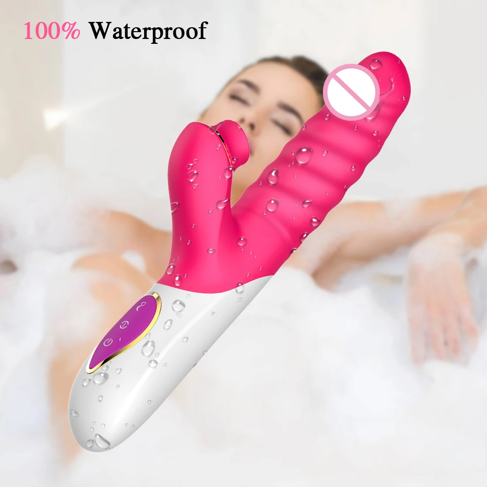 Новый телескопический вагинальный фаллоимитатор вибратор на присосках для