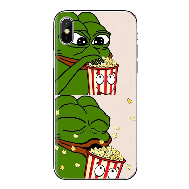 For Xiaomi Redmi 4A S2 Note 3 3S 4 4X 5 Plus 6 7 6A Pro Pocophone F1 Cute Frog Meme Animal funny Soft Transparent Shell Covers |