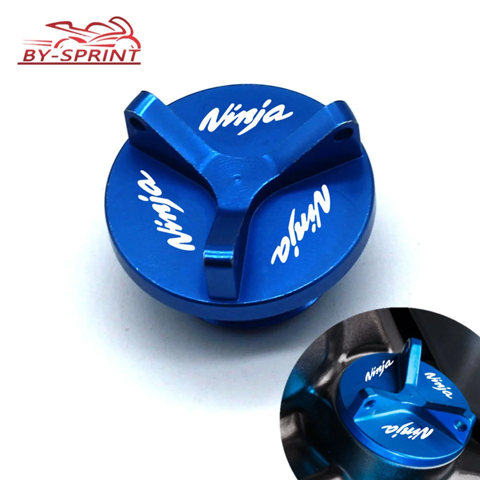 Алюминиевая крышка наполнителя двигателя для Kawasaki Ninja 250R 300 500R 600R 750R ZX10 ZX11 ZX12R ZX6R