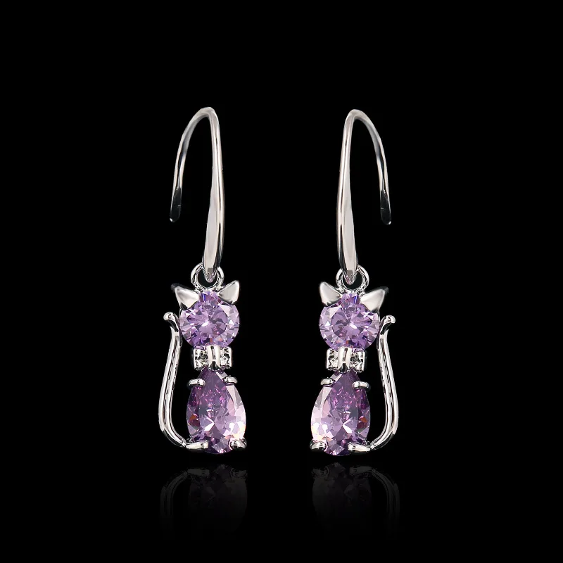 

Женские серьги с микро-инкрустацией из циркона, корейский стиль, 2021