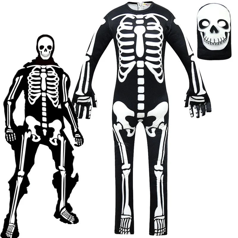 Костюм легиона с черепом для мальчиков комбинезоны маска террора униформа