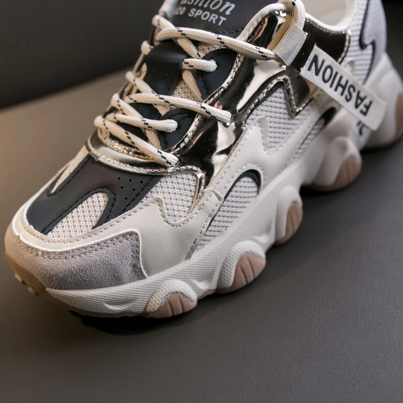 Женские кроссовки на массивной платформе Begocool Модные Дизайнерские толстой