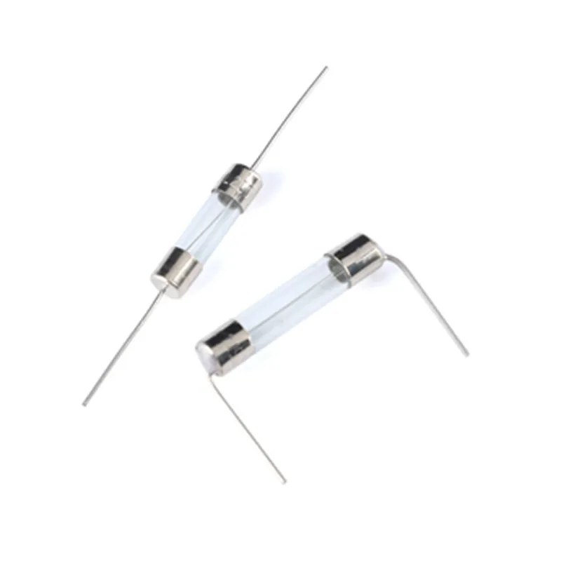 Стеклянная трубка плавкого предохранителя 5*20 мм со штифтом быстрый разрыв