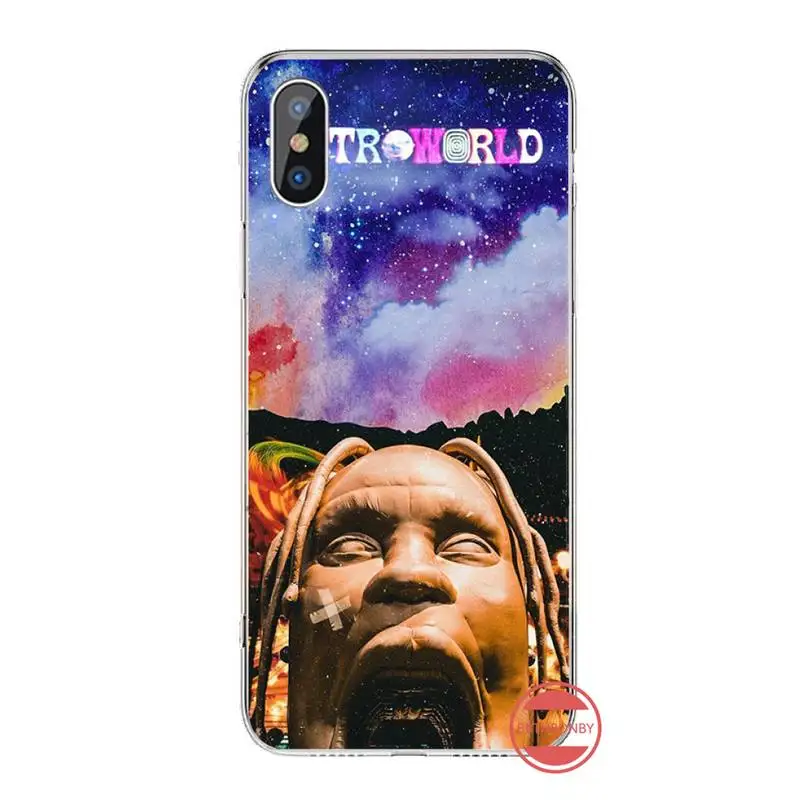 Astroworld singer Travis Scott USA Black TPU Soft Phone Case Cover For iphone 4 4s 5 5s 5c se 6 6s 7 8 plus x xs xr 11 pro max | Мобильные