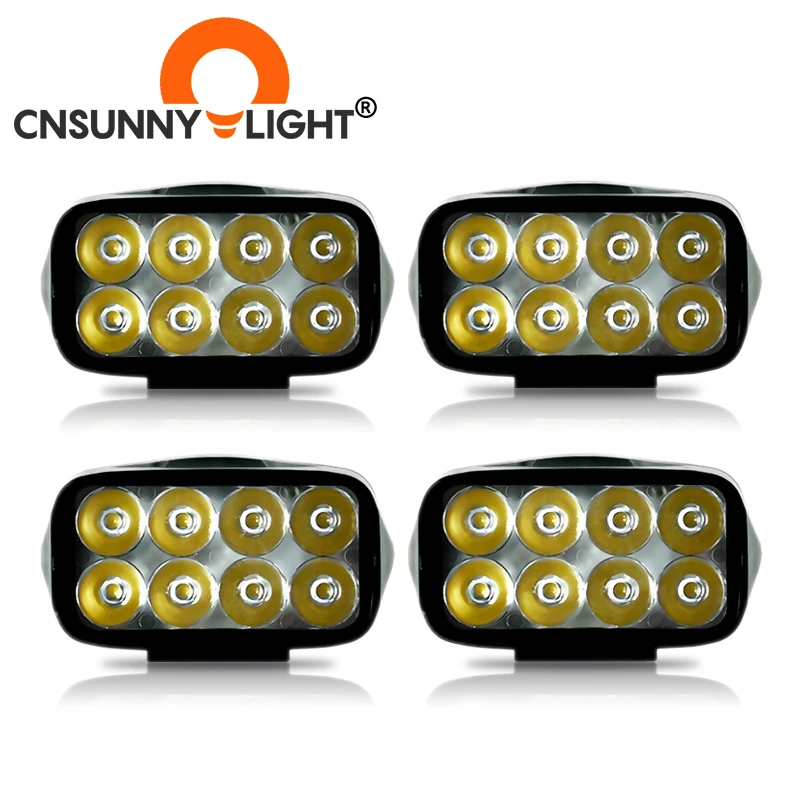 CNSUNNY светильник 4 шт. дюймовый автомобильный светодиодный рабочий Lamp Bars 4х4