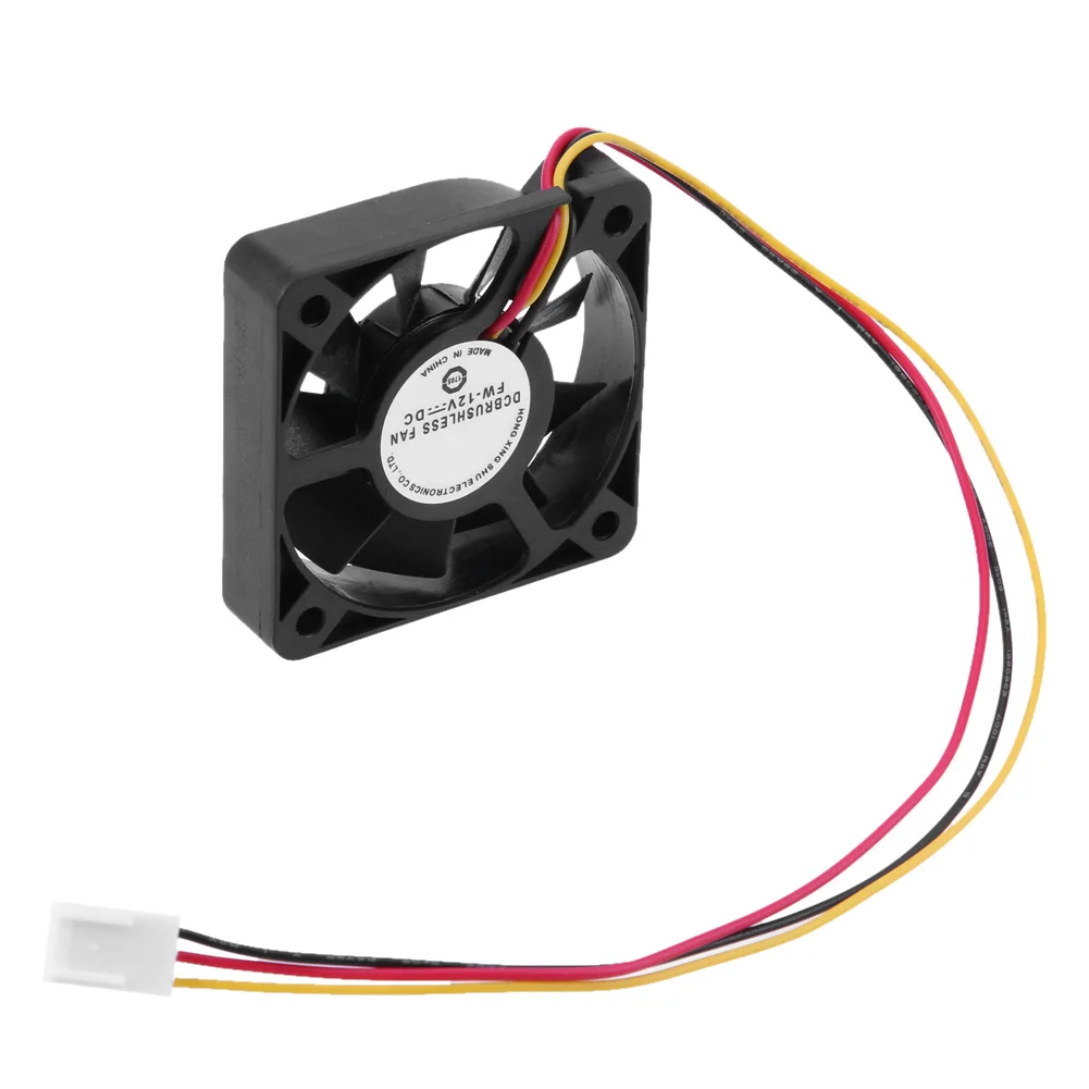 1/2/5 шт 3Pin Процессор охлаждающий вентилятор Cooler радиаторы радиатор работающего на