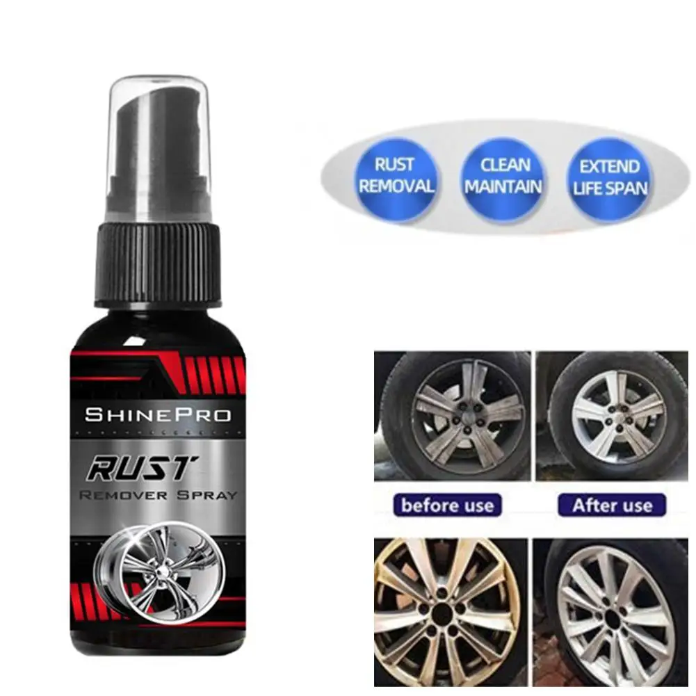 

Car Rust Remover Derusting Spray Rust Inhibitor Maintenance Cleaning Accessories