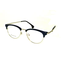 retro reading glasses round black metal frame optical eyeglasses men women ultralight luxury high quality eyebrow 0 75 to4 0