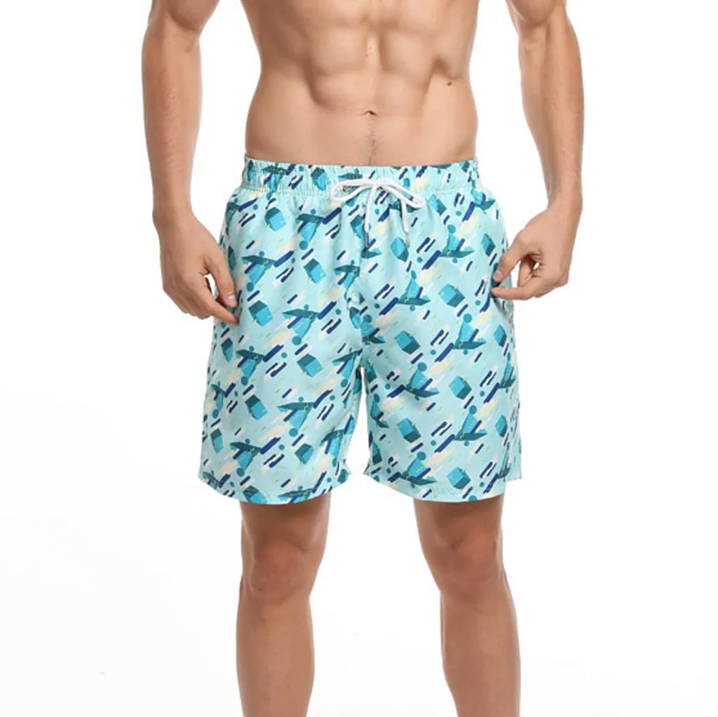 Новые летние мужские пляжные шорты Плавки для серфинга купальник отдыха s