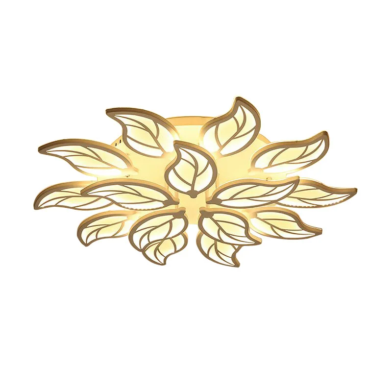 Новый креативный персонализированный художественный светильник в виде листьев