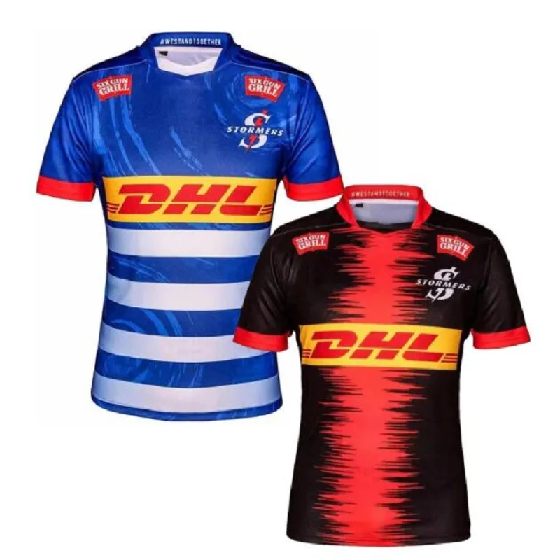 

2021 2022 western cape stormers casa/fora rugby camisa esportiva S-5XL
