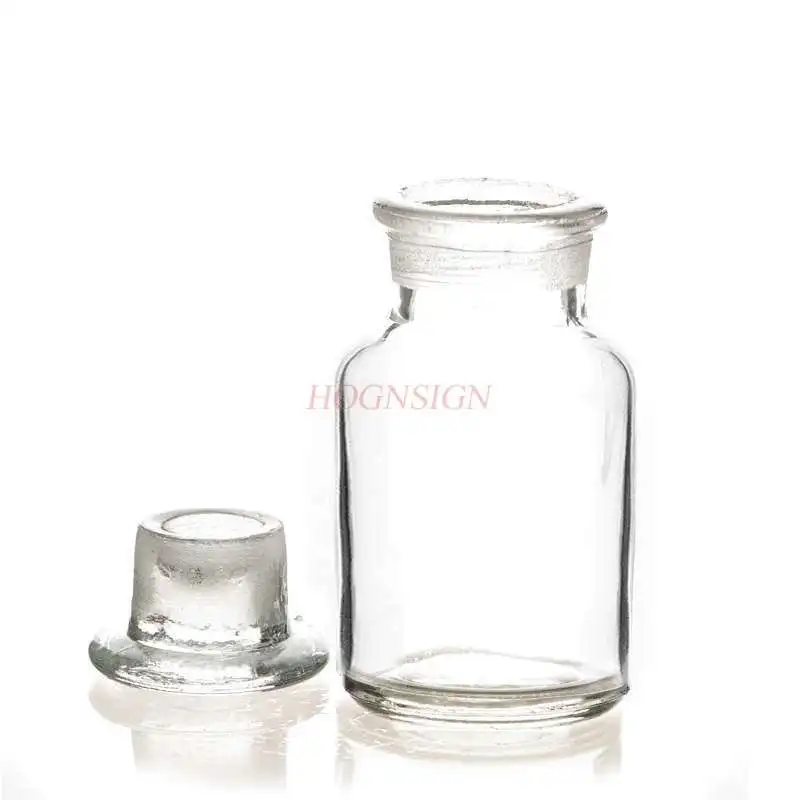 Экспериментальное оборудование прозрачная бутылка с широким горлом 125 мл