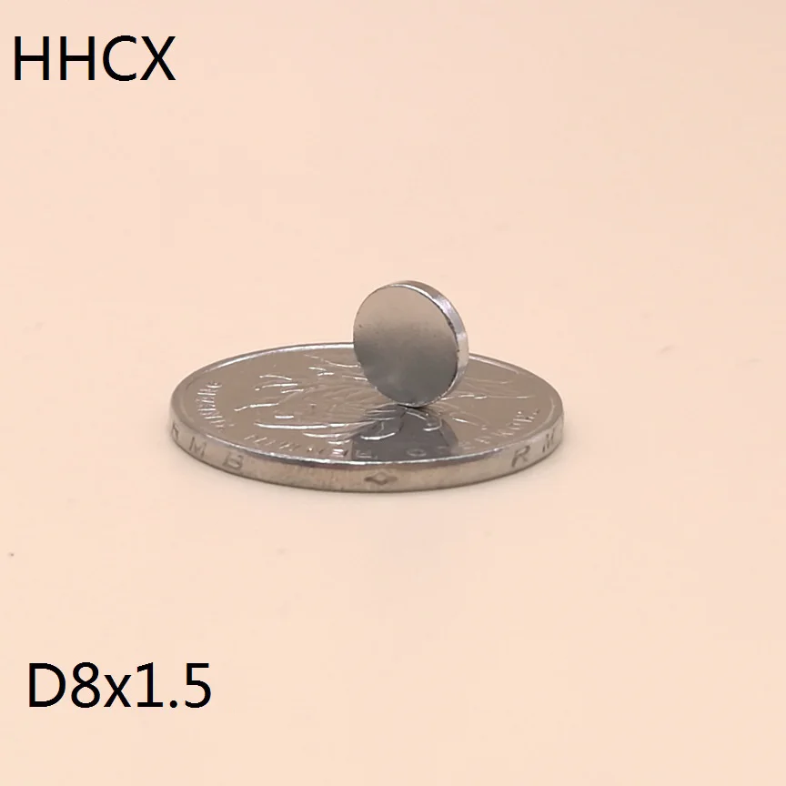 10 20 50 100 шт./лот магнит диска 8x1 5 N35 магниты NdFeB (неодим железо бор 8*1 8 x 1 для