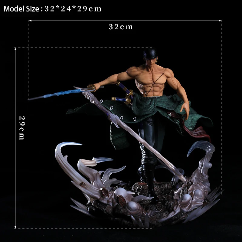 

2020 new One Piece Anime Figure GK Roronoa Zoro Anime Manga Statue PVC One Piece Action Figure Model toy decoration Ornaments