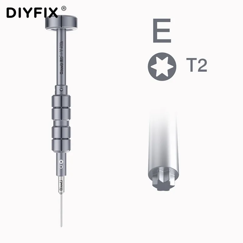 Screwdriver E Qianli 5 в 1 Набор прецизионных отверток для iPhone X/8 серии 3D пакетных головок телефона компьютера ремонт разборки болтов отвертки - Цвет: Screwdriver E