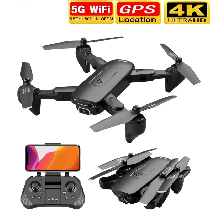 F6 Дрон GPS 4K двойная камера HD широкоугольный телефон WiFi живое видео FPV Follow Me