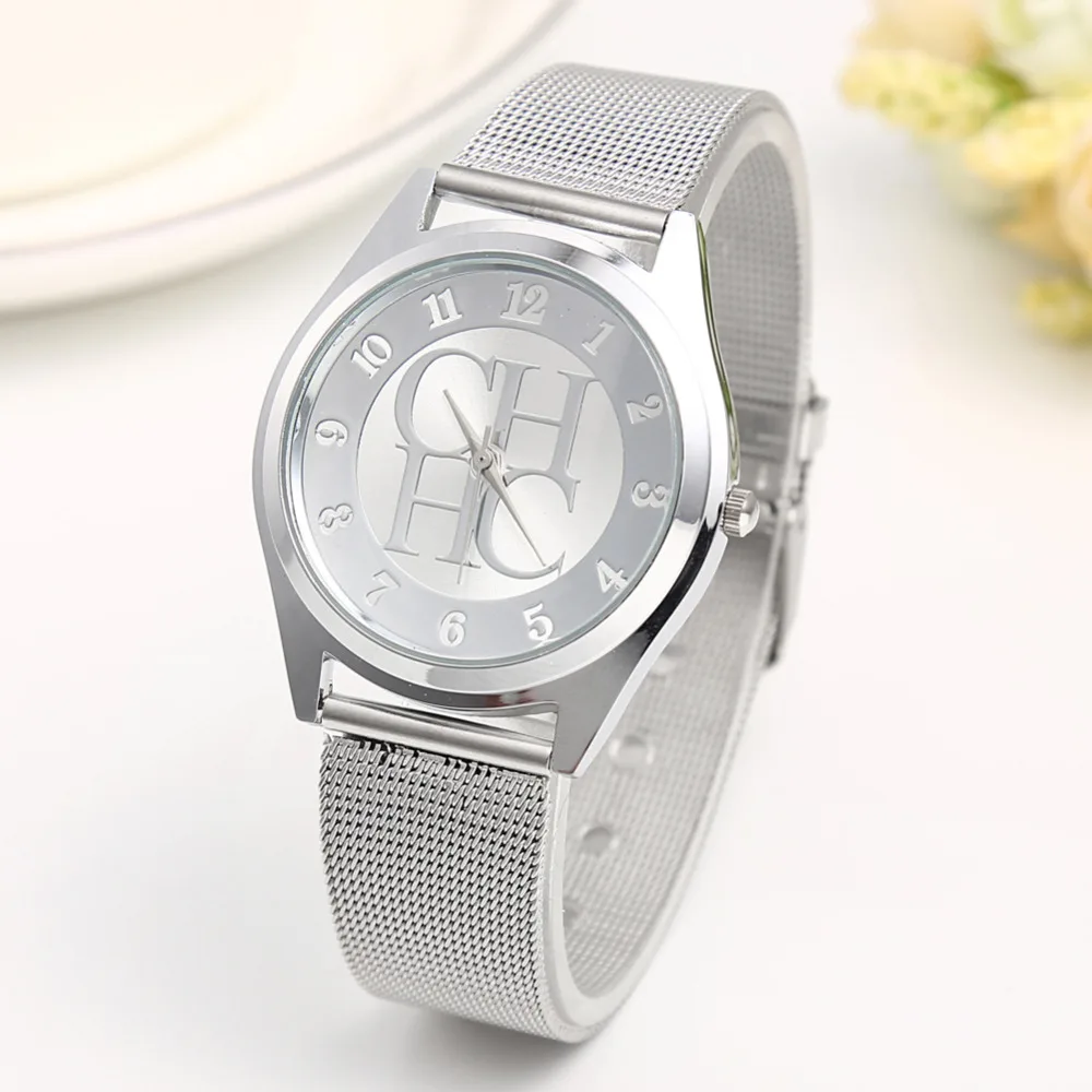 

kobiet zegarka 2021 Classic fashion Bear Quartz Watch Women Casual Crystal Stainless Steel Dress Wristwatches relogio feminino
