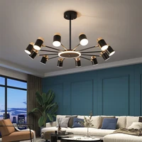 nordic led chandelier for living room simple modern restaurant bedroom led lamps home indoor lighting decor dining table lights