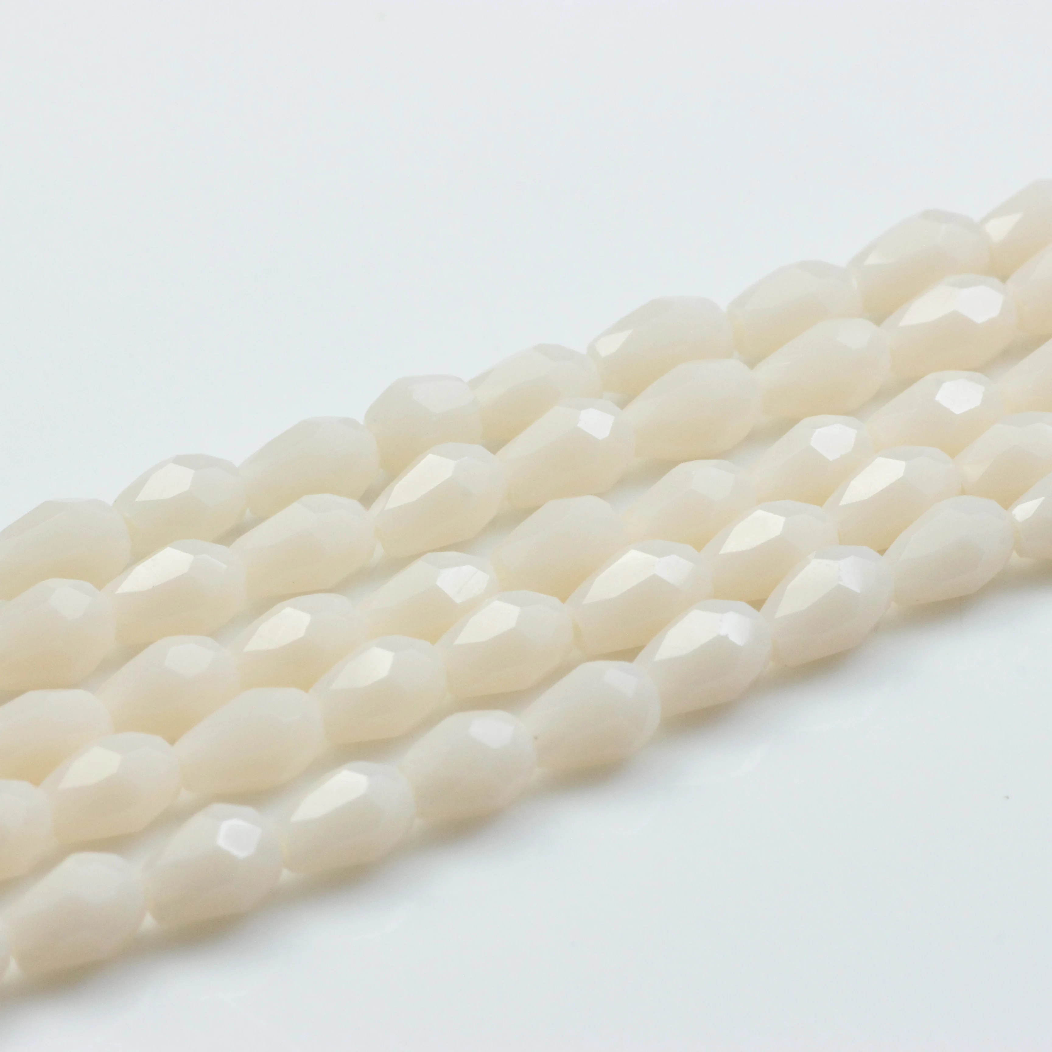 95 шт./лот 3x5 мм Австрийские бусины в форме капли хрустальные красные для