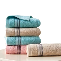 2pcs 3372cm face towel bathroom for home hotel towels for adults high quality terry super absorbent towels