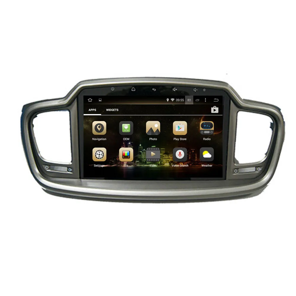 Android 9 0 Восьмиядерный PX5/PX6/PX30 Fit KIA SORENTO 2015 2016 2017-Автомобильный dvd-плеер навигация GPS