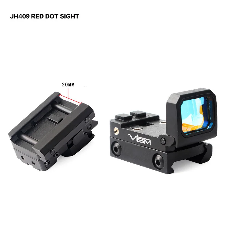 Складной голографический прицел M4 Airsoft Red Dot Sight телескопический козырек для