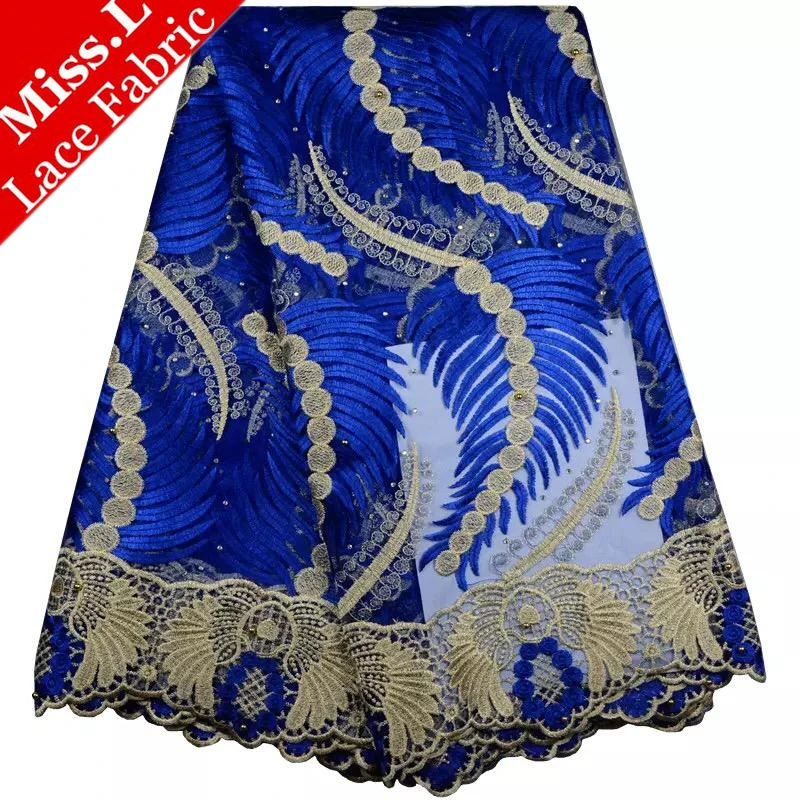 Африканская кружевная ткань тюль кружево с Нигерией гипюр 5 ярдов/шт для платья