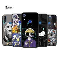undertale sans anime silicone cover for honor 8 8a prime 8x max 8c 8s 7a 7c 7s play 3e v9 pro phone case