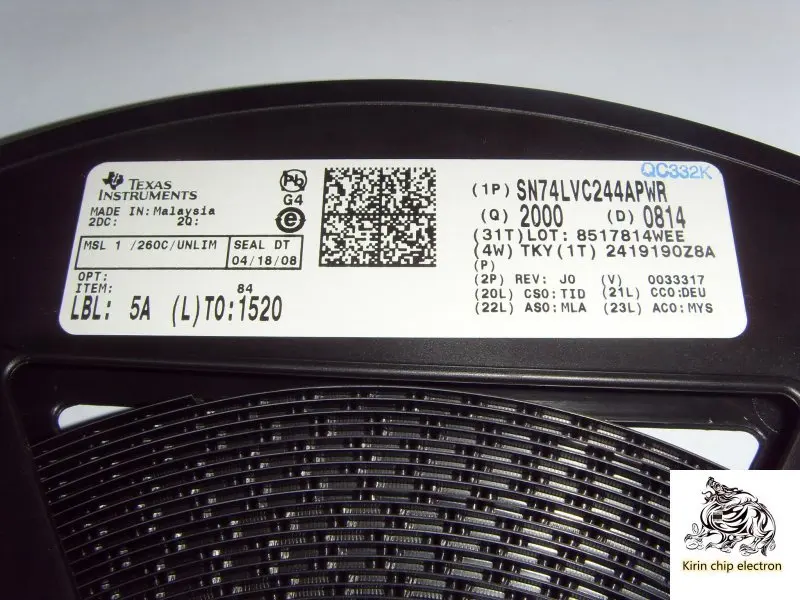 

10 pcs/ lot SN74LVC244APWR 74LVC244AP TSSOP20 silk-screen LV244A logic chip