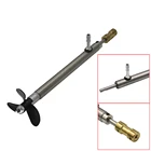 Стальной вал с 3 лопастями и медной муфтой, 4 мм, 1 шт.