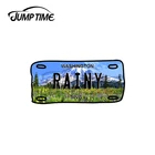 JumpTime 13x3,2 см Washington State Рейнир номерной знак Дорожная сумка на колесах, автомобильные наклейки Наклейка на ветровое стекло окна винил Материал