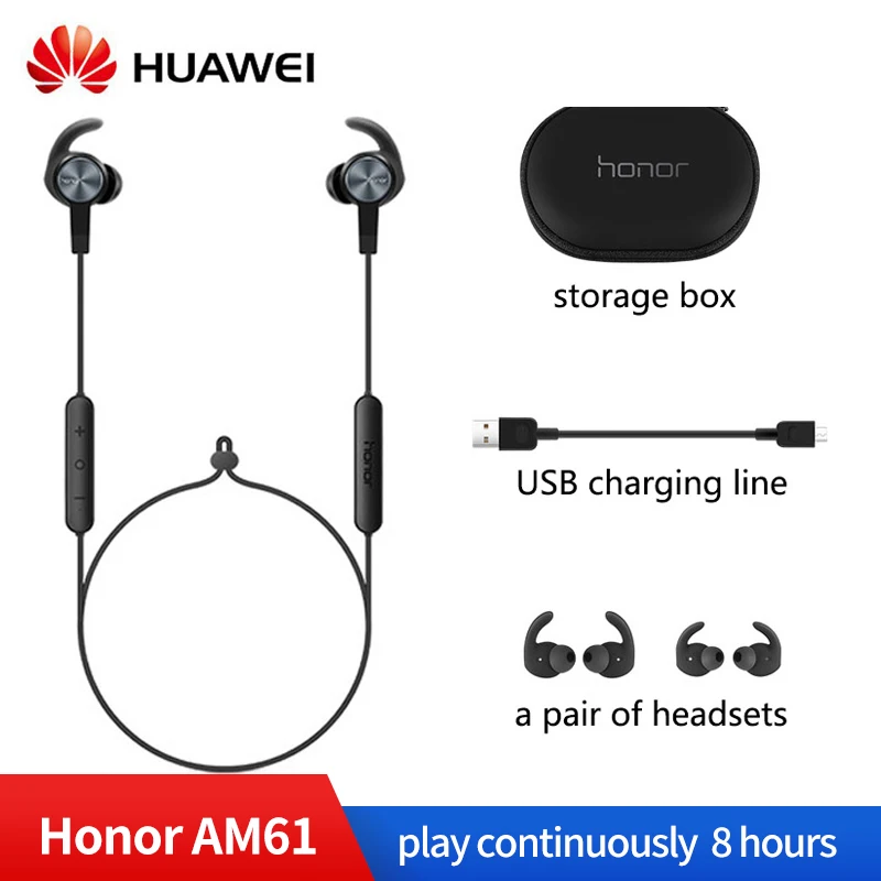 Оригинал Honor AM61 XSport Беспроводные наушники с магнитным дизайном IPX5