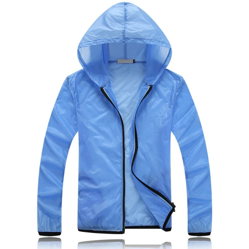 

Summer Men Women Quick Dry Camping Hunting Clothes Sun-Protective Running Jacket Outdoor Sports Coats Anti UV Windbreaker